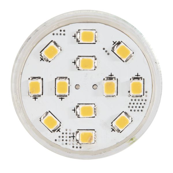 David Communication LED-Leuchtmittel CRI 90+, 12er LED Spot MR11, Sockel GU4, EEK: G ~ 322/095