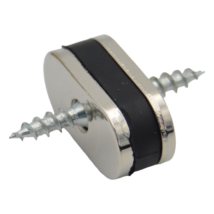 Brugger Magnetsysteme Möbelbeschlagsystem zum flächenbündigen Einbau, 20 mm ~ 610/462