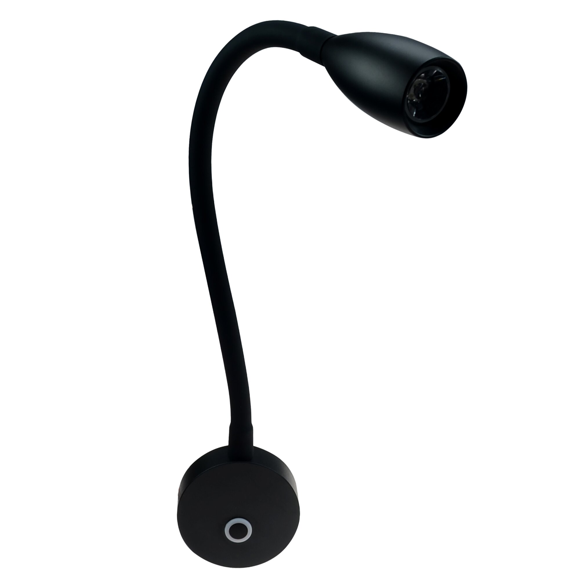 David Leuchten Schwanenhalsleuchte schwarz, Höhe 42 cm, EEK G ~ 320/701
