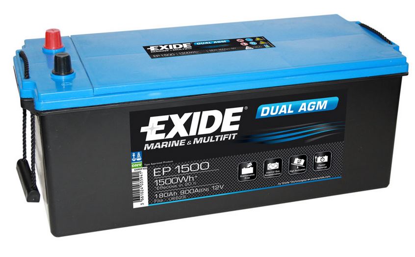 Exide Batterie Dual AGM EP 1500  322/323