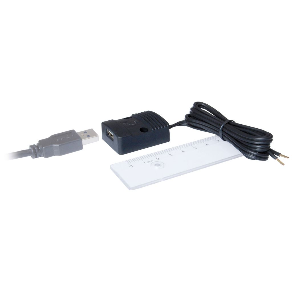 Pro Car USB-Aufbausteckdose ~ 324/052