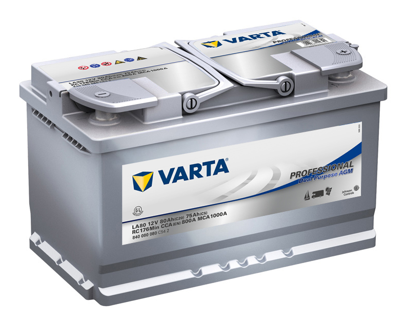 VARTA® Professional Dual Purpose AGM LA80  ~ 322/352