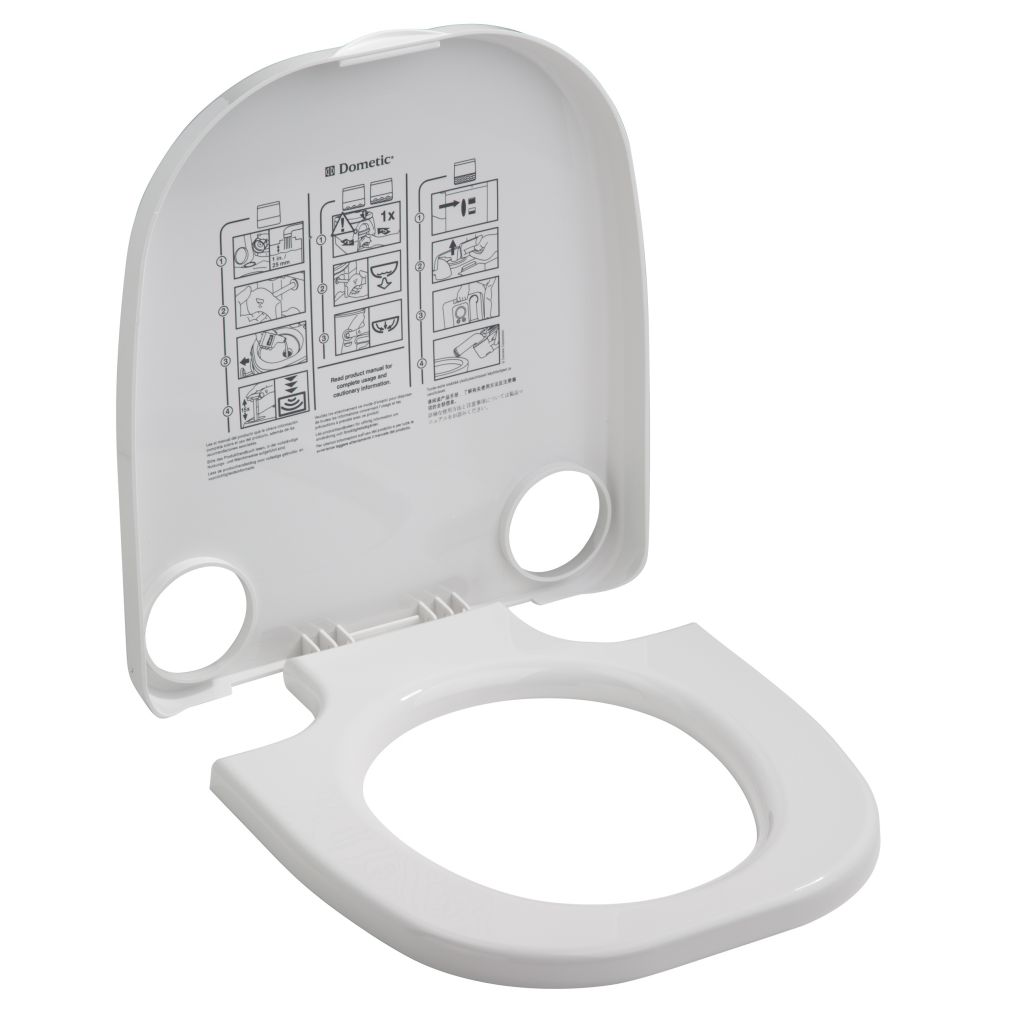 Dometic Toilettendeckel mit Sitz für Toilette 970er Serie  ~ 301/331