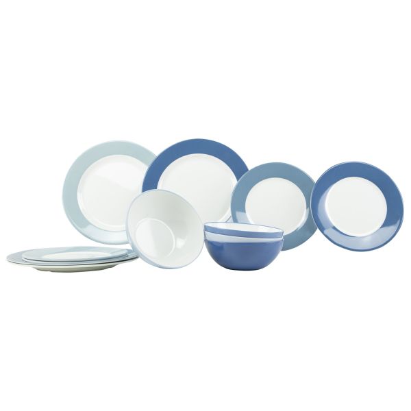Gimex® Geschirrset Sky 12-tlg., blau ~ 550/993
