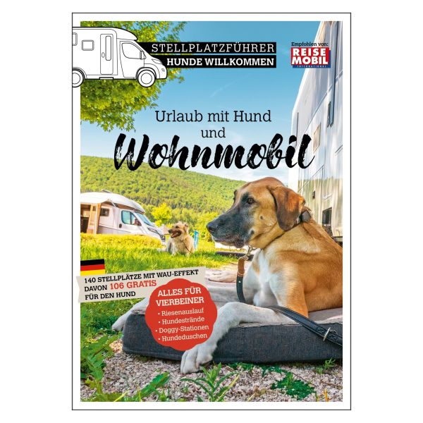 DoldeMedien Verlag Stellplatzführer Hunde Willkommen ~ 066/109