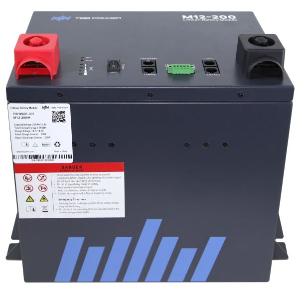 TBB Power Lithium Batterie M12-200/H mit Heizung ~ 323/493