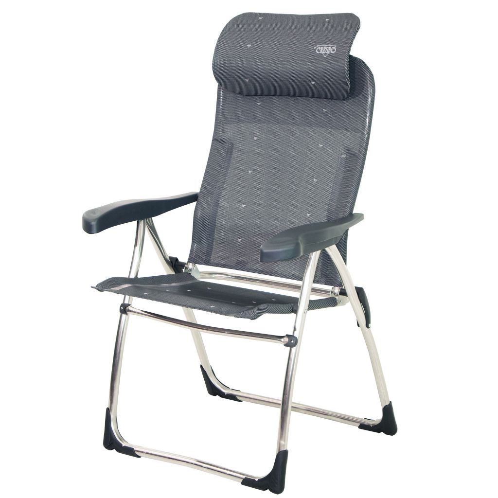 Crespo Campingstuhl Compact Rundrohr AL/215-C anthrazit  ~ 611/960