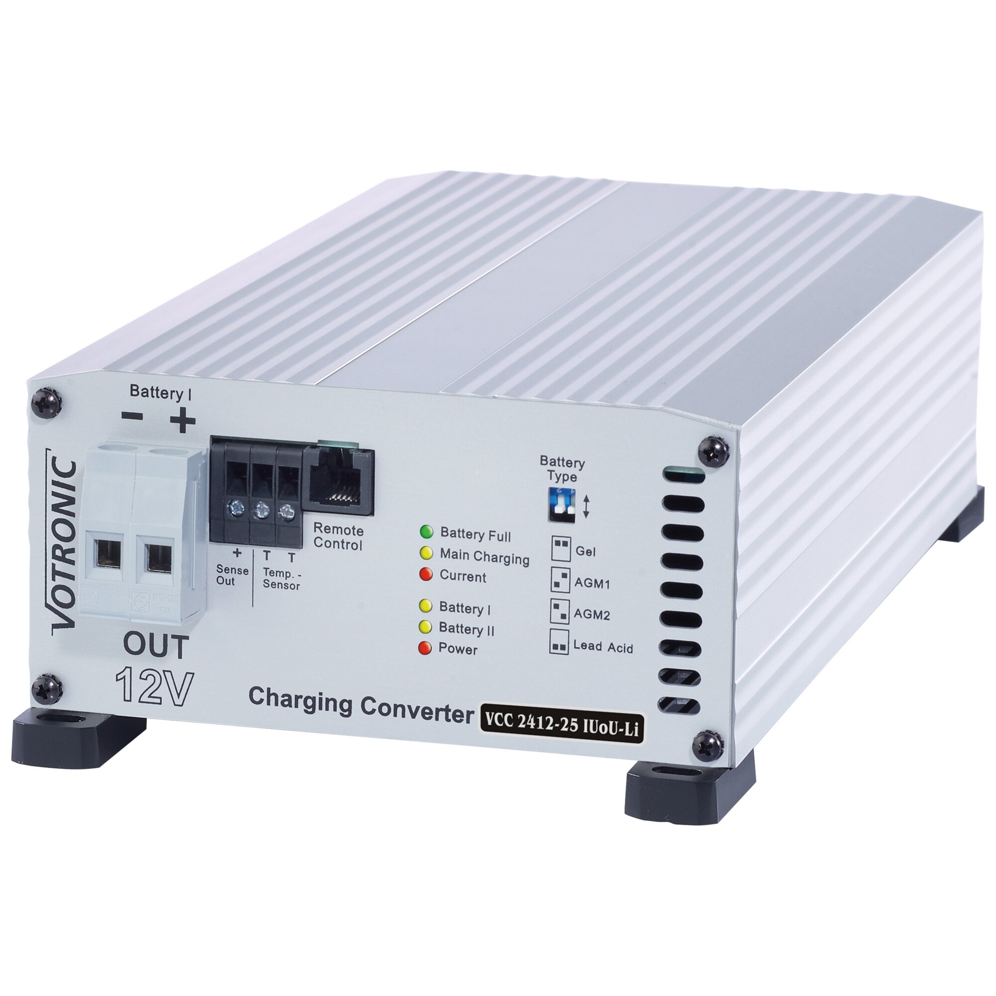 VOTRONIC Ladebooster VCC IUoU-Li, 25 A ~ 323/451