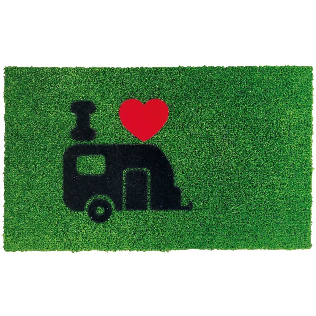 Gunselmann Fußmatte Green Flock Wohnwagen ~ 430/231