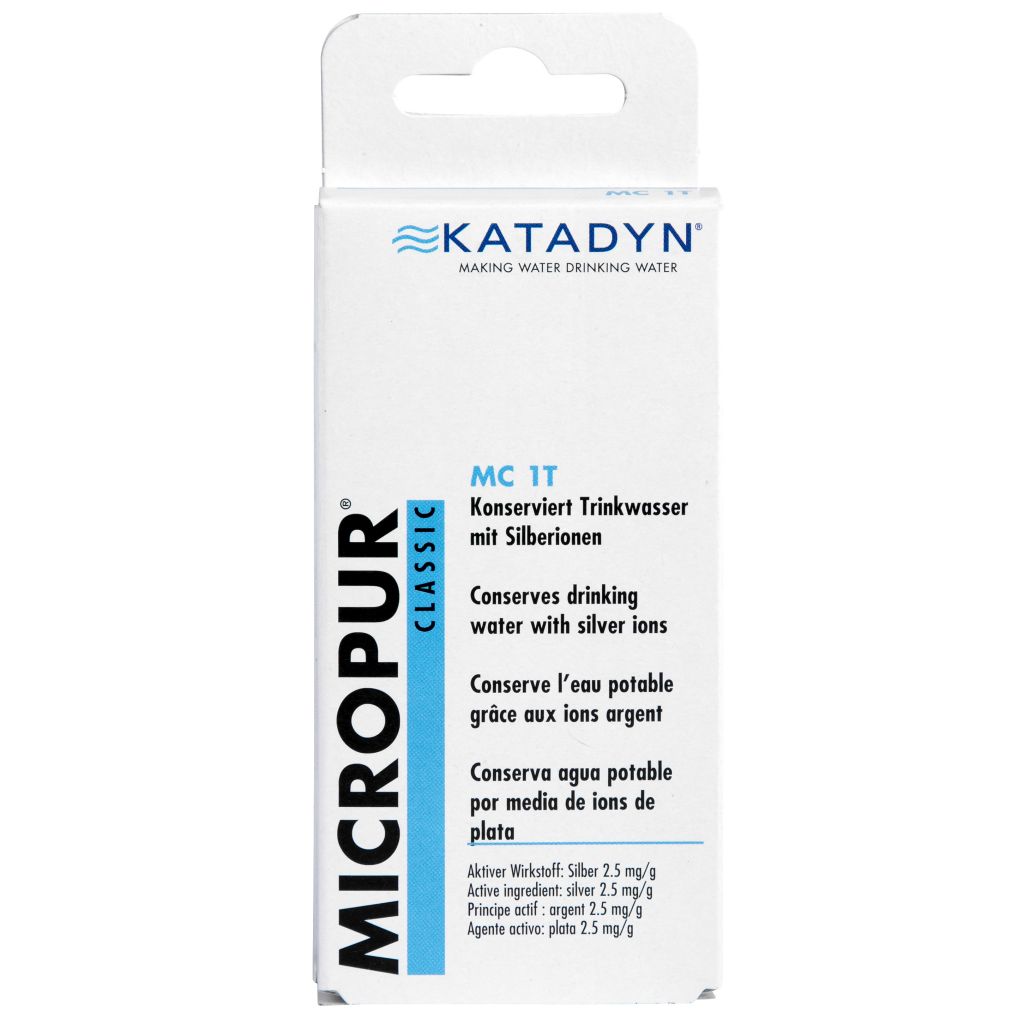 Katadyn® Micropur® Classic MC 1T 1 Packung = 100 Tabletten  ~ 300/910