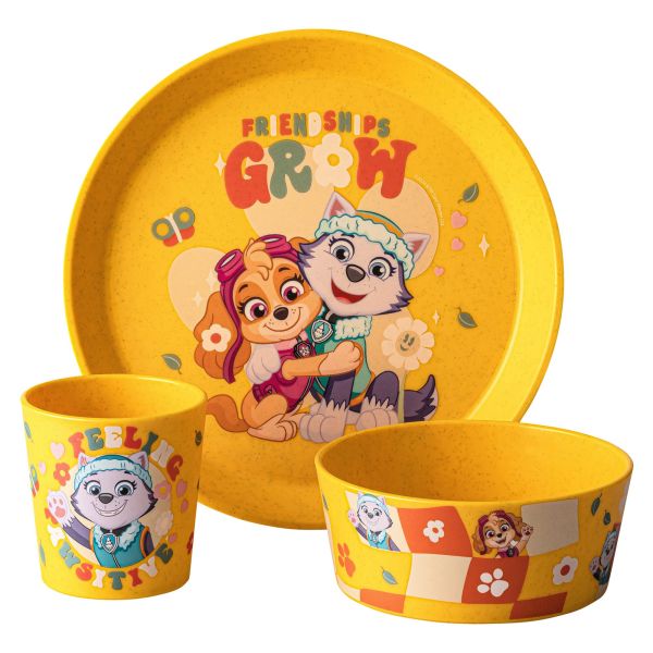koziol Kindergeschirr Paw Patrol 3-tlg., gelb ~ 550/737