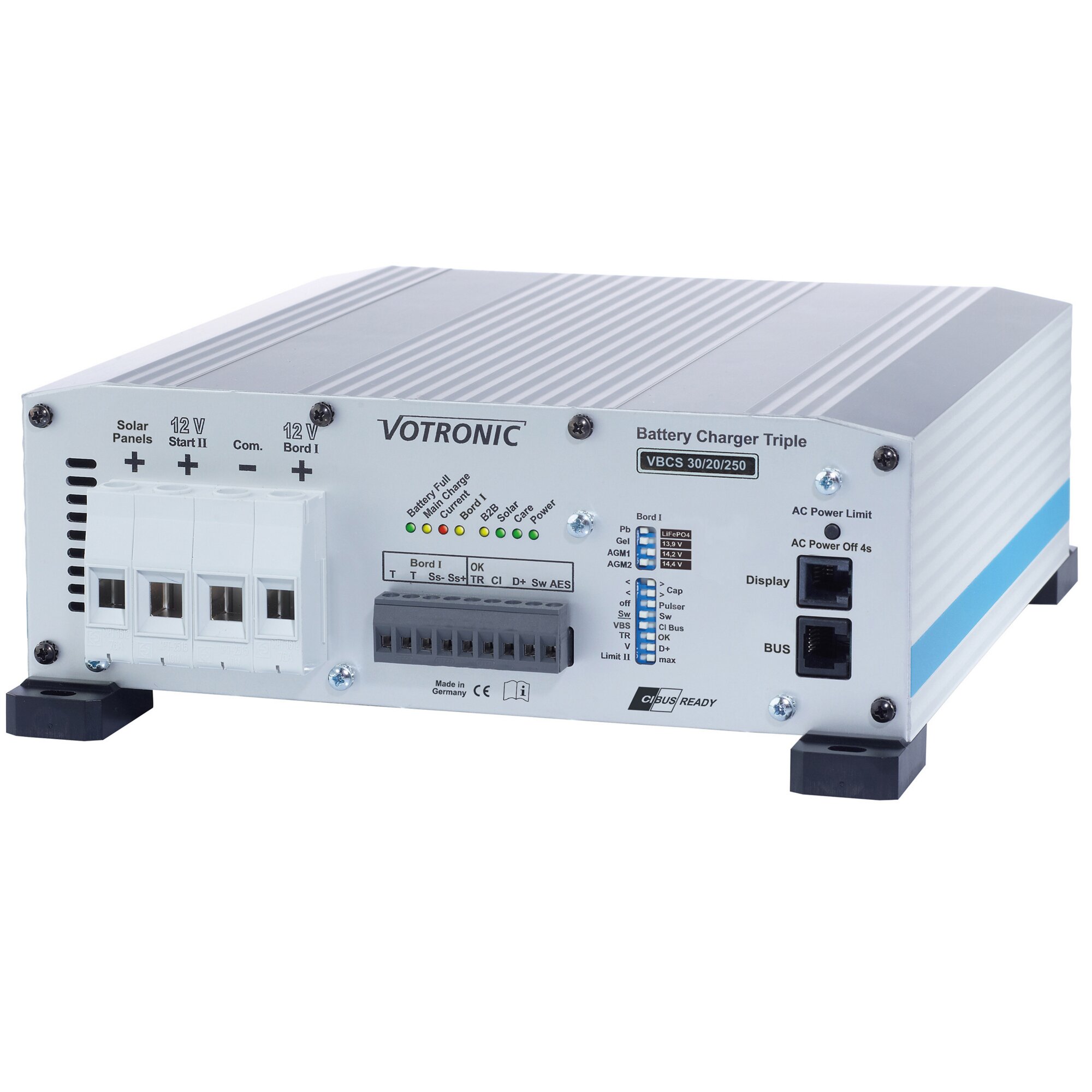 VOTRONIC Batterieladegerät VBCS Triple 20 A ~ 322/417