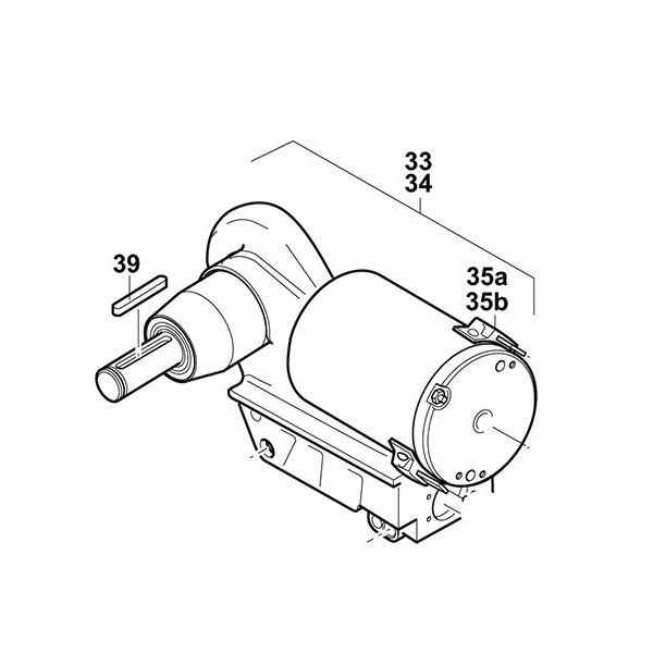 Truma Motor/Getriebe "A", für Mover SR ~ 309/734