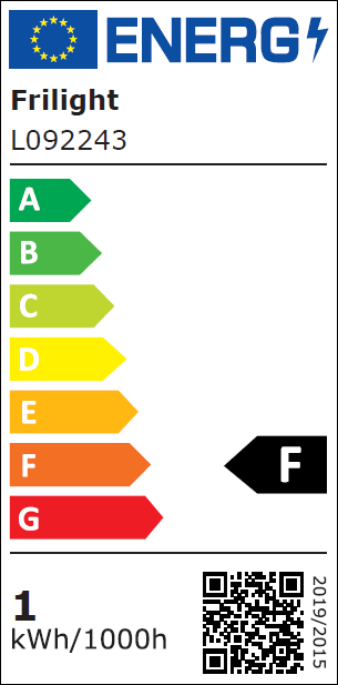 Frilight LED-Leuchte Soft mit Schalter, weiß, EEK: F ~ 320/647