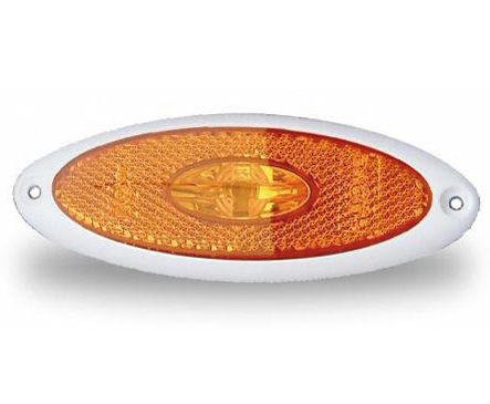 Jokon® LED Seitenmarkierungsleuchte Jokon, weiß  ~ 140/200