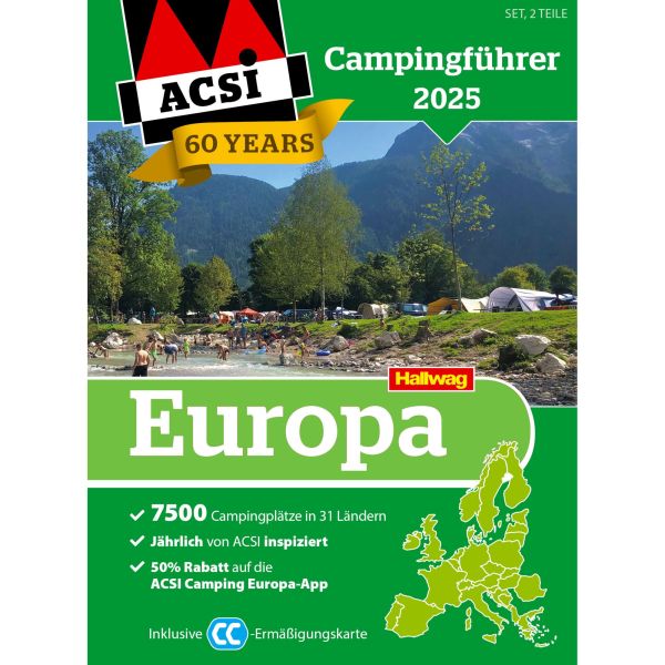 ACSI Campingführer Europa 2025 ~ 066/011