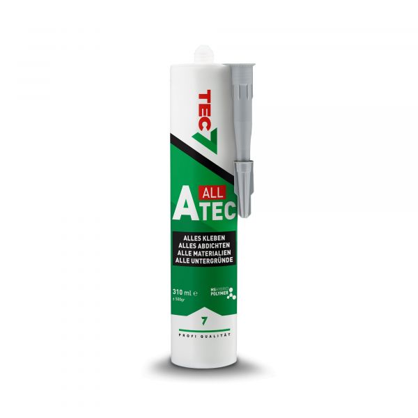 TEC7 Klebstoff- und Dichtmittel ATEC, grau, 310 ml ~ 451/222