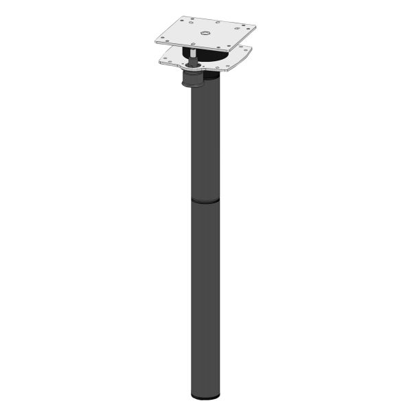 Ilse Technik Ausdrehfuß Höhe 70 cm, anthrazit ~ 250/258