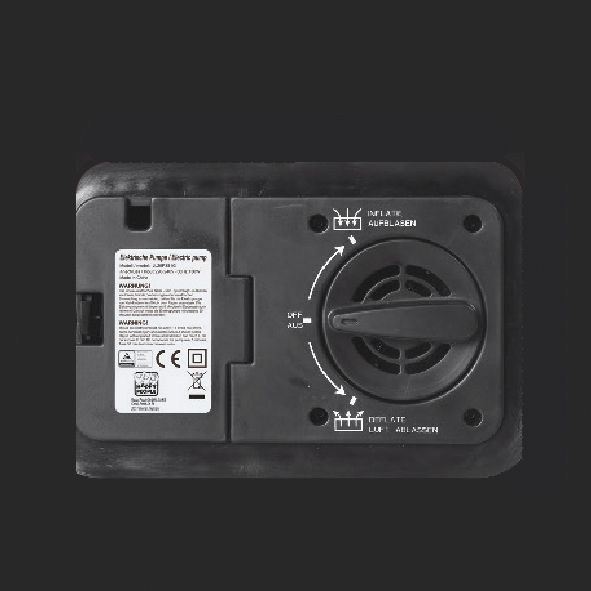 Elektropumpe integriert