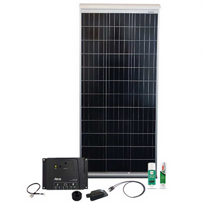 Phaesun Solar-Komplettanlage Caravan Kit Base Camp SOL10 120W | 12V ~ 323/471