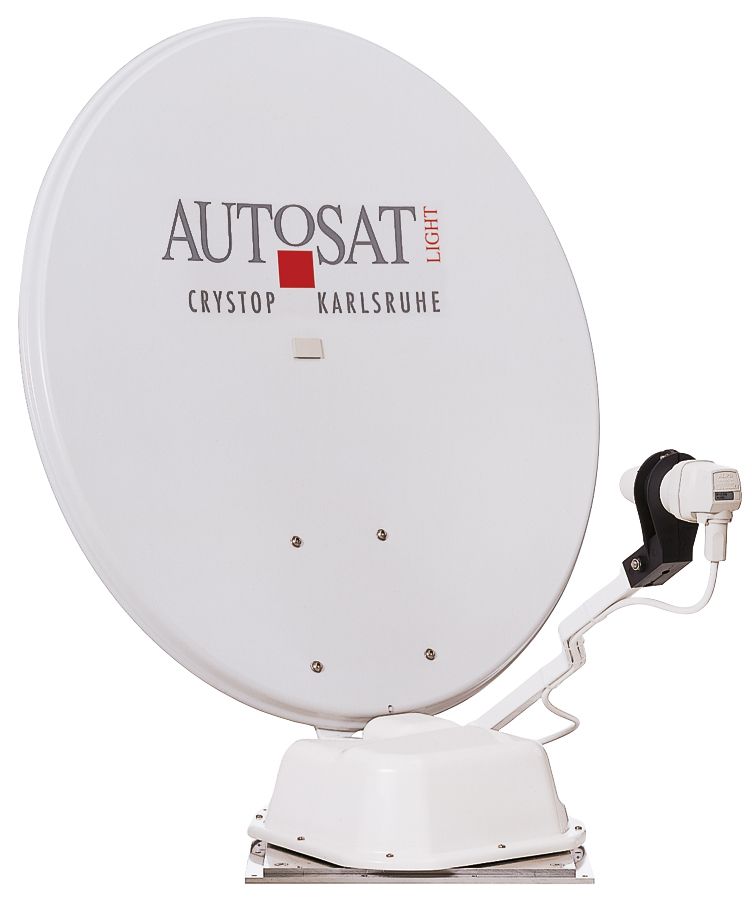 Crystop Sat-Anlage AutoSat Light S Digital Twin, weiß ~ 72 456