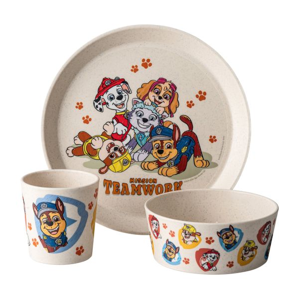 koziol Kindergeschirr Paw Patrol 3-tlg., sand ~ 550/735