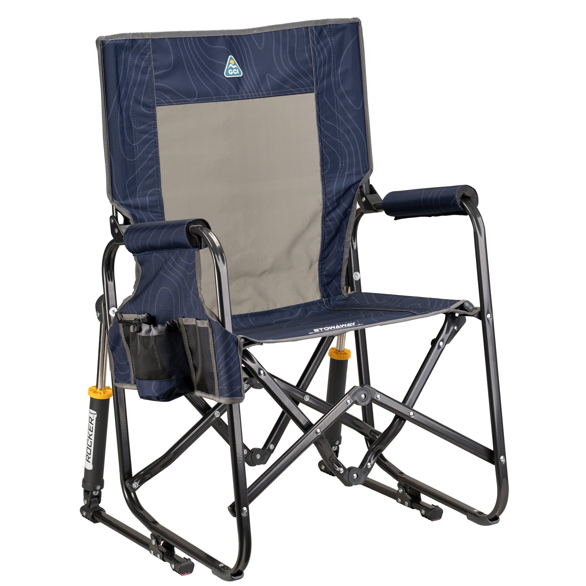 GCI Outdoor Schaukelstuhl Stowaway Rocker™, dunkelblau ~ 601/428