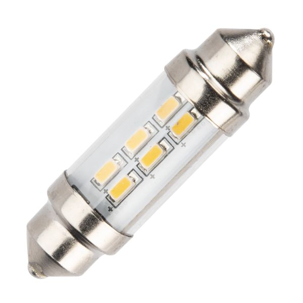 David Communication LED-Leuchtmittel CRI 80, 3er SMD Soffitte, Sockel Soffitte, EEK: F ~ 322/091