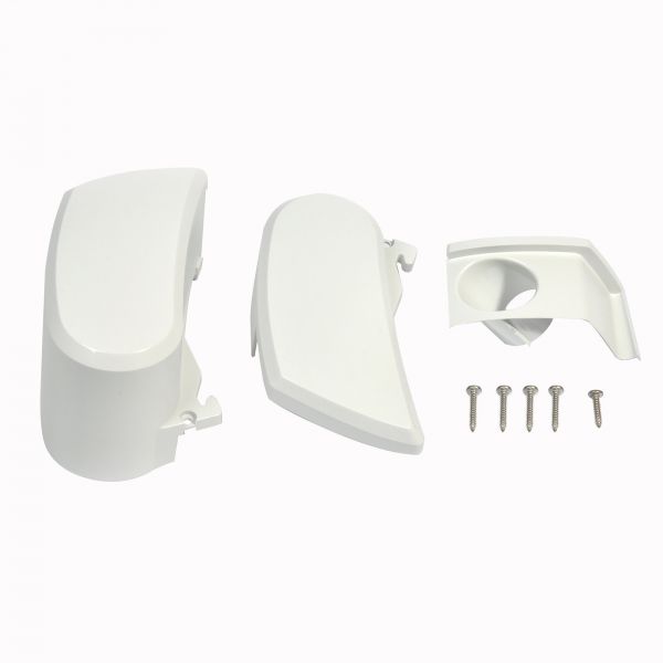 Thule® Endkappe, für Thule Omnistor 6200, weiß, Satz links und rechts ~ B-602603