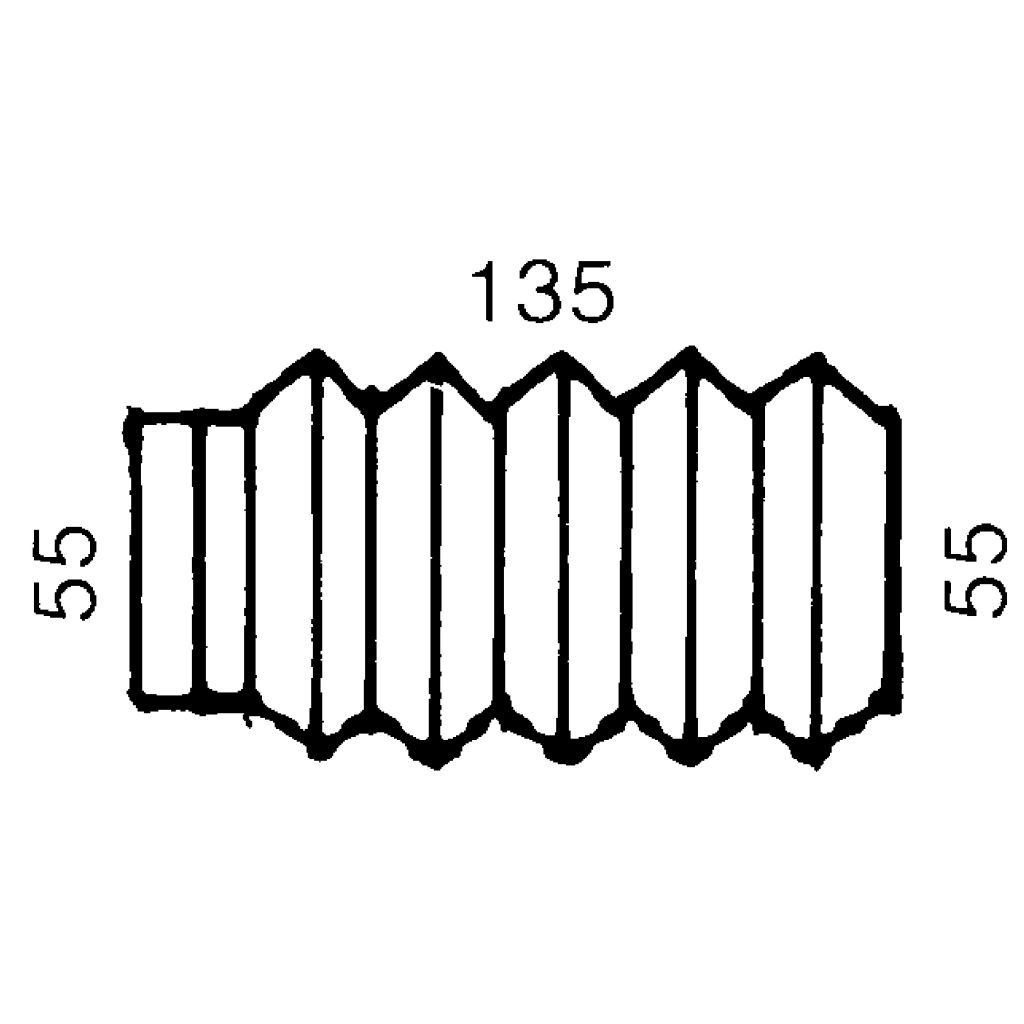 Faltenbalg BPW/Knott Skizze