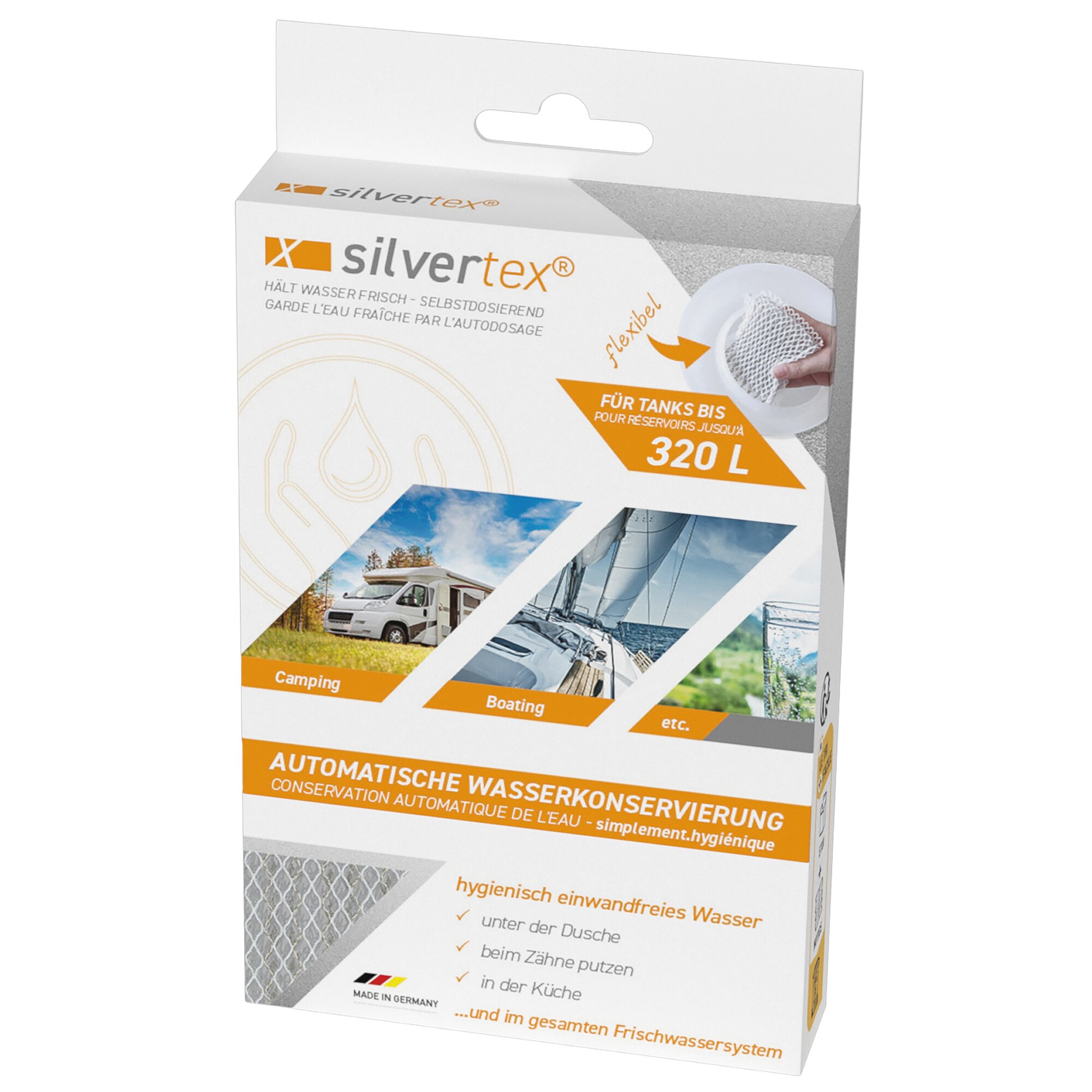 WM aquatec Wasserkonservierung Silvertex für Tanks bis 320 L ~ 300/821