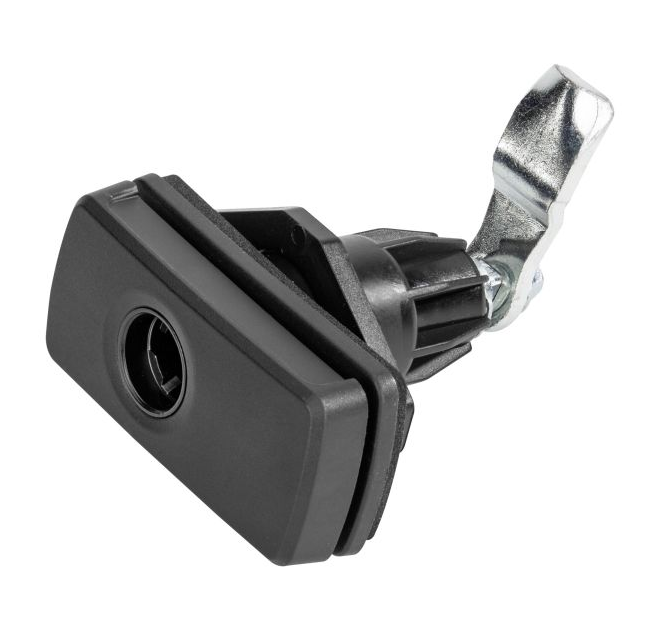 Safe-Tec Drehspannverschluss Slim Line STS, schwarz, lose ~ 215/204-1