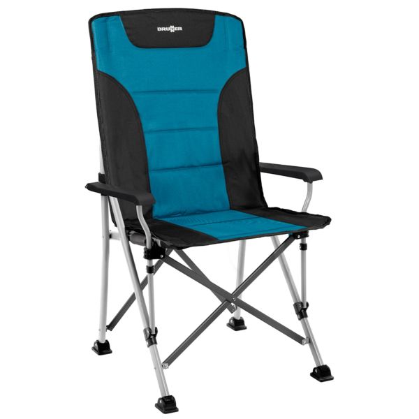 Brunner Campingstuhl Raptor Highback, petrol schwarz ~ 601/550