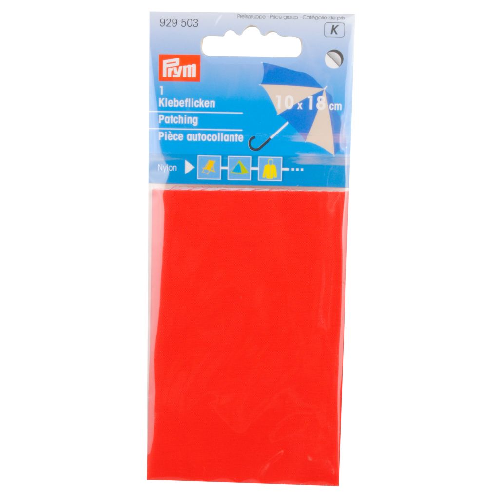 Prym Group Nylon Reparatur Flicken rot selbstklebend  ~ 610/679