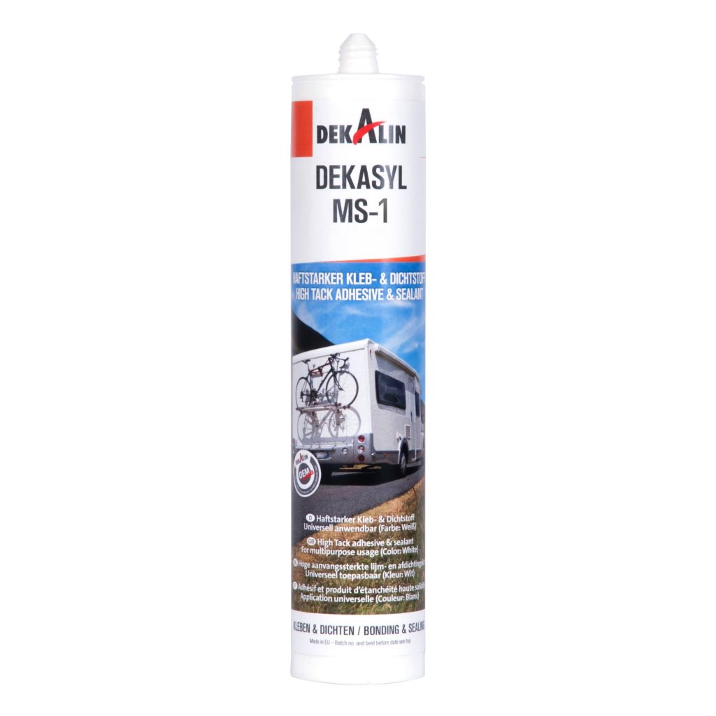 Dekalin DEKAsyl MS-1 Haftstarker Dichtstoff, 290 ml, grau ~ 451/114