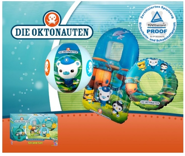 Happy People 16406 Die Oktonauten™ Strandset 3-Teile