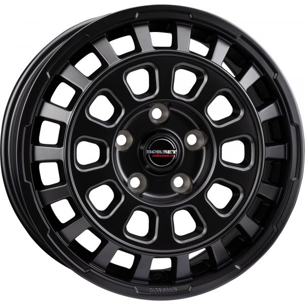 Borbet CW7 für Fiat Ducato 7,5 x 18", black matt, für Light-Chassis 1250 kg ~ 88 310