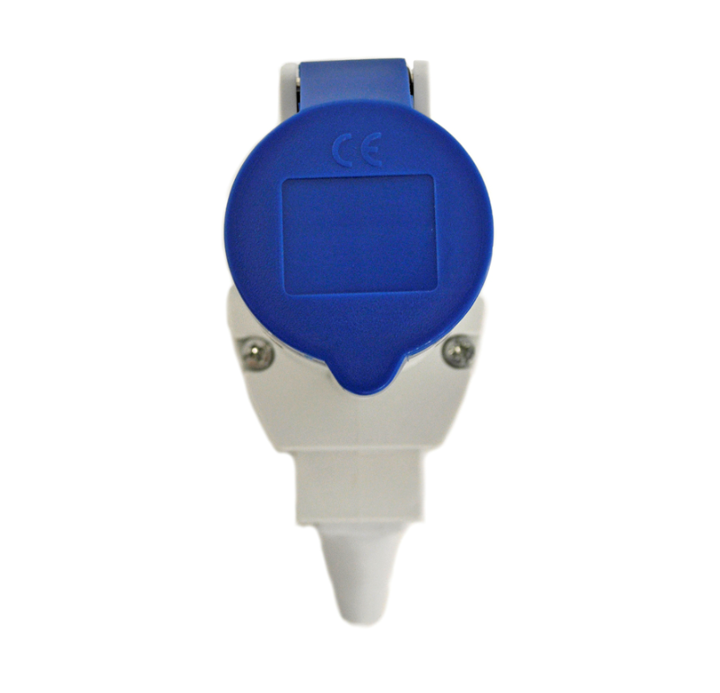 Mennekes® CEE-Winkelkupplung blau SB-verpackt  ~ 321/044