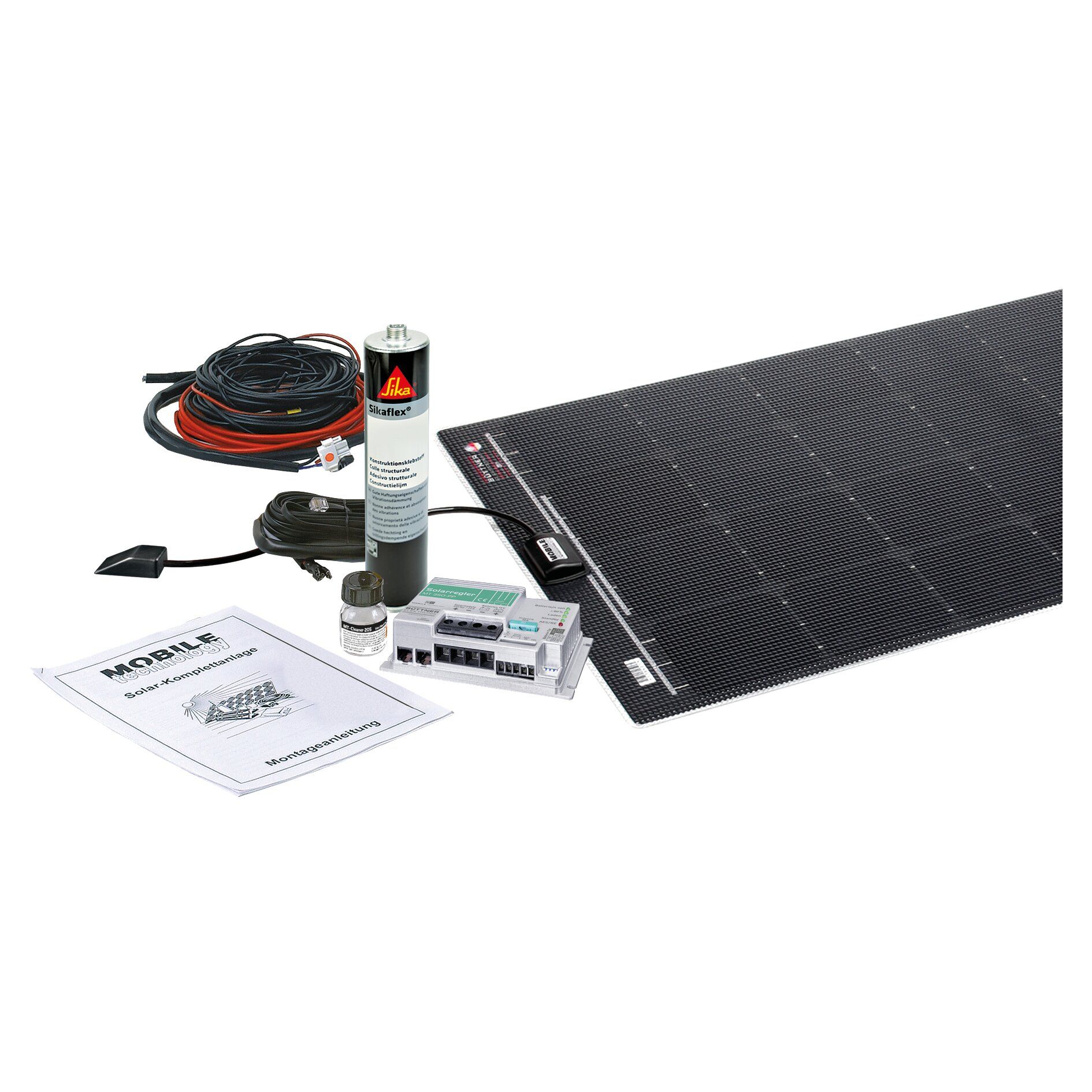 Büttner Elektronik Solar-Komplettanlage MT SM 150 Flat Light ~ 322/826-1